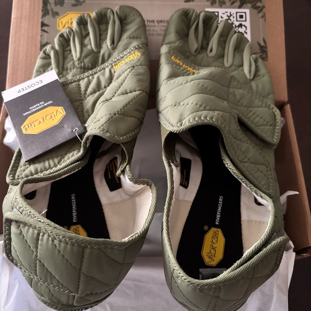 Vibram Kumo Fivefingers Quilted Womens Shoes Sz 40 8.5-9 NWT - Picture 8 of 16